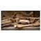Designart - Vintage woodworking tools - Vintage Painting Print on Wrapped Canvas